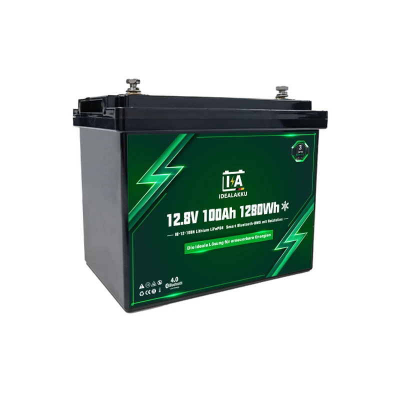 Idealakku IB-Serie LiFePO4-Batterie 12 V 100 Ah mit Smart-BMS, Bluetooth und Heizung-7 Idealakku IB-Serie LiFePO4-Batterie 12 V 100 Ah mit Smart-BMS, Bluetooth und Heizung-7