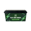 Idealakku IB-Serie LiFePO4-Batterie 24 V 100 Ah mit Smart-BMS und Bluetooth