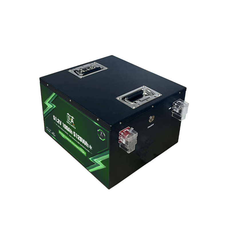 Idealakku IB-Serie LiFePO4-Batterie 48 V 100 Ah mit Smart-BMS, Bluetooth und Heizung