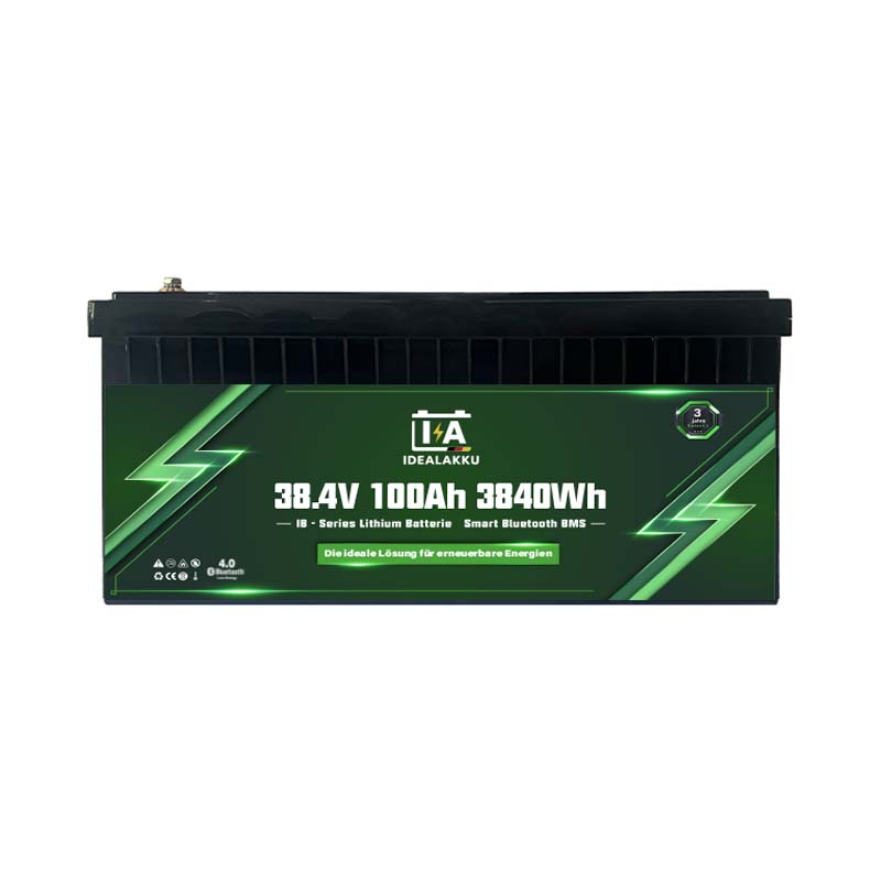 Idealakku IB-Serie LiFePO4-Batterie 36 V 100 Ah mit Smart-BMS und Bluetooth