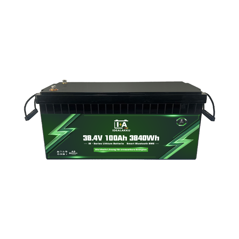 Idealakku IB-Serie LiFePO4-Batterie 36 V 100 Ah mit Smart-BMS und Bluetooth