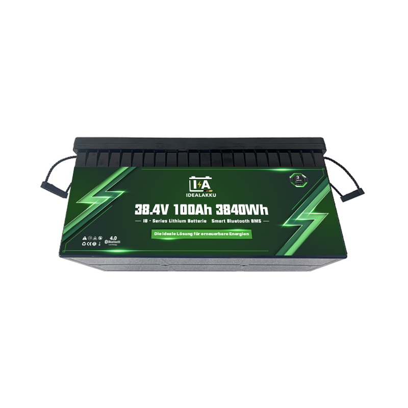 Idealakku IB-Serie LiFePO4-Batterie 36 V 100 Ah mit Smart-BMS und Bluetooth
