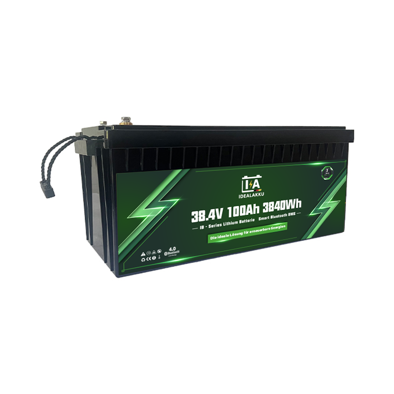 Idealakku IB-Serie LiFePO4-Batterie 36 V 100 Ah mit Smart-BMS und Bluetooth