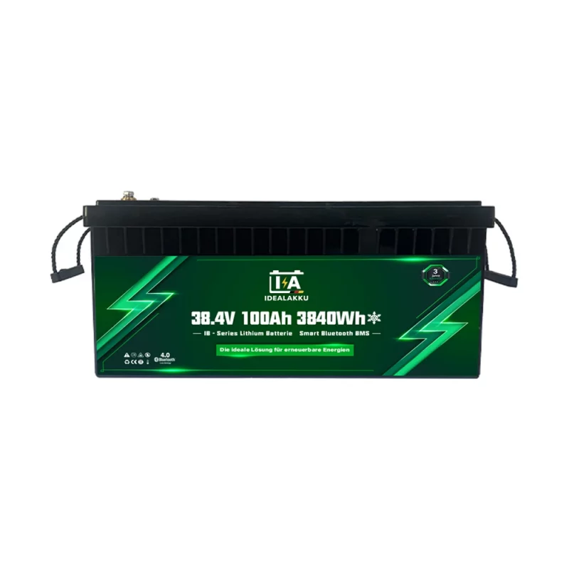 Idealakku IB-Serie LiFePO4-Batterie 36 V 100 Ah mit Smart-BMS, Bluetooth und Heizung