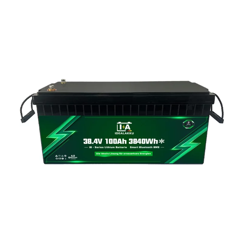 Idealakku IB-Serie LiFePO4-Batterie 36 V 100 Ah mit Smart-BMS, Bluetooth und Heizung