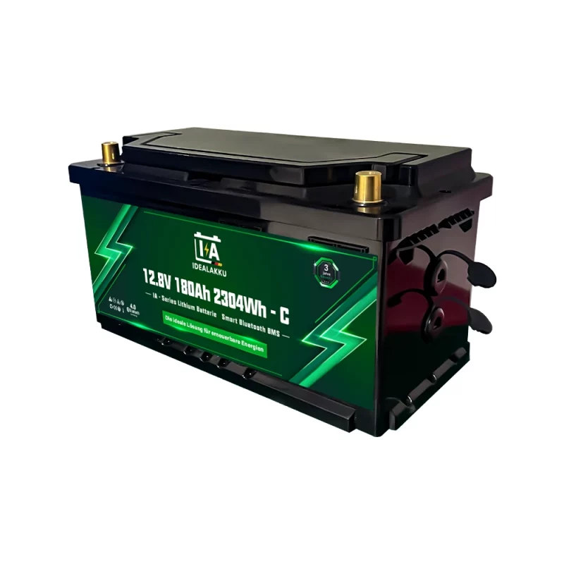 Idealakku IA SERIES Lithium Batterie LiFePO4 12V 180Ah CAN Smart BMS mit Bluetooth Wohnmobil Untersitzbatterie-3