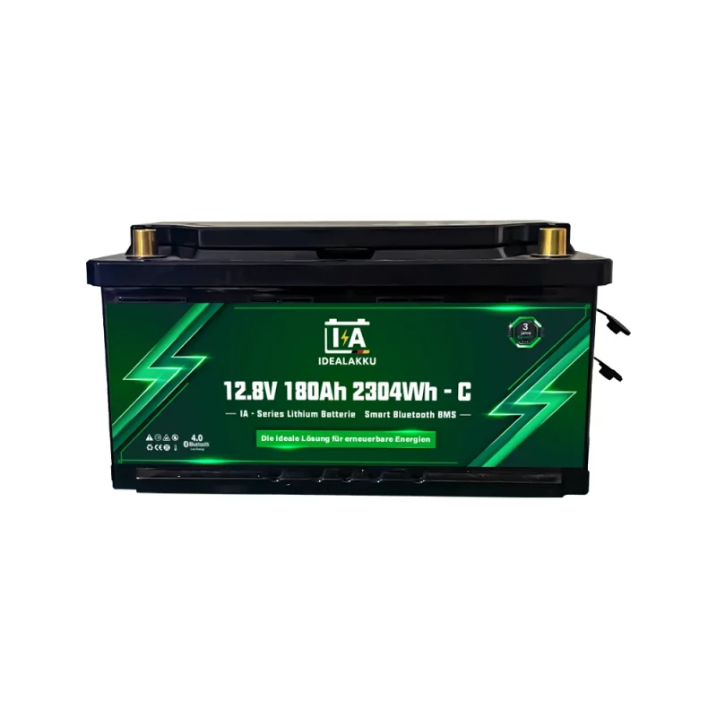 Idealakku IA SERIES Lithium Batterie LiFePO4 12V 180Ah CAN Smart BMS mit Bluetooth Wohnmobil Untersitzbatterie-5